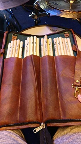 Handmade premium leather bag for up to 30 mallet pairs